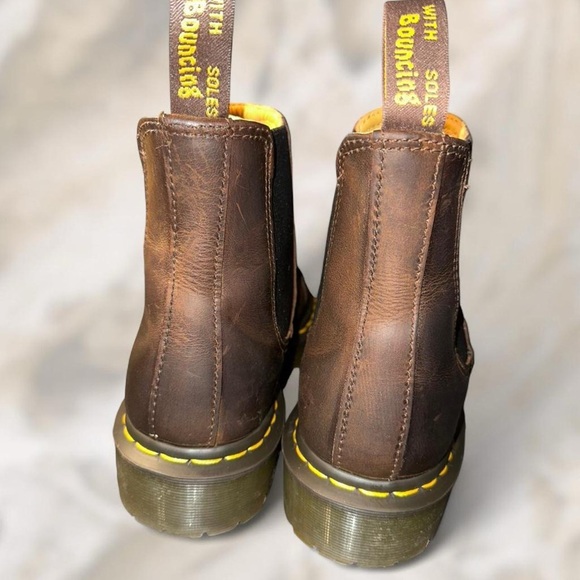 Dr Marten 2976 Chelsea Brown Leather Size 9 - Picture 2 of 7